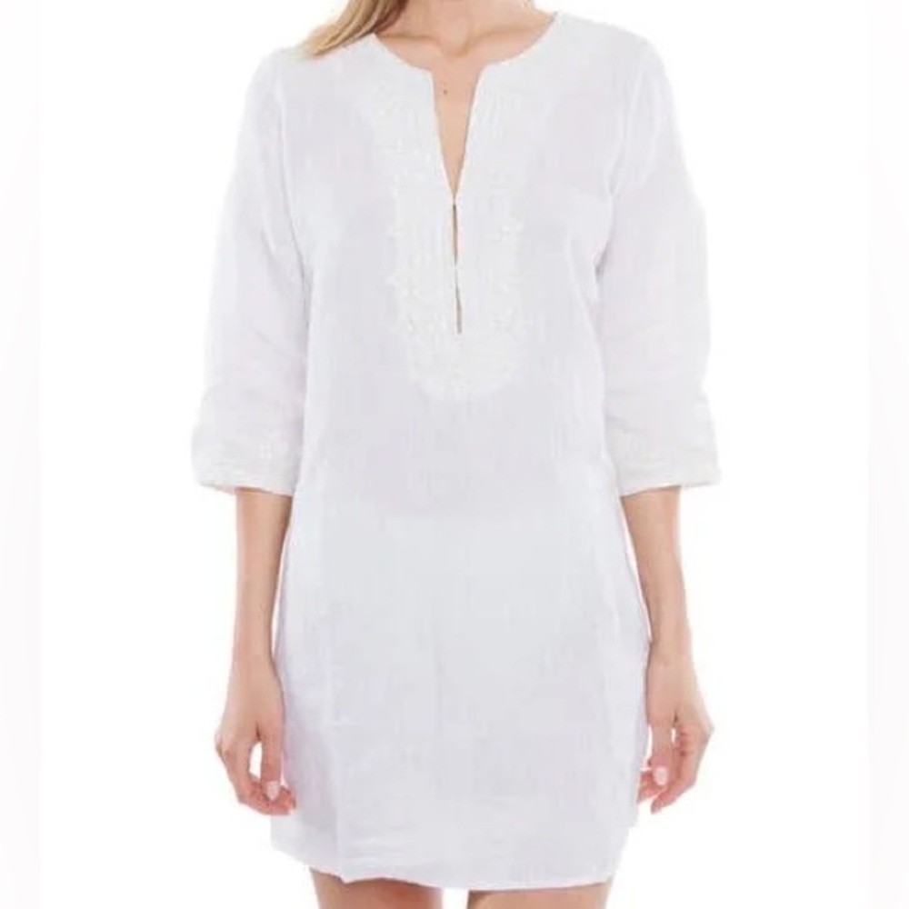 ESCADA White Linen Tunic
